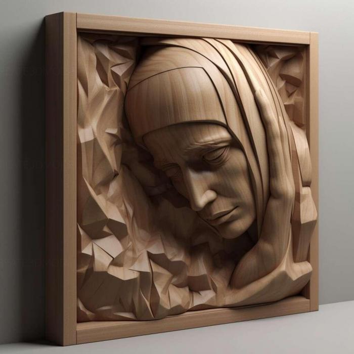 نموذج ثلاثي الأبعاد لآلة CNC 3D Art 